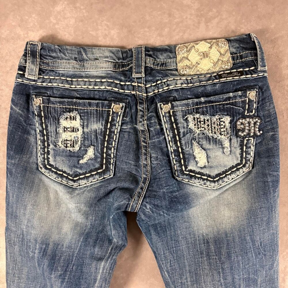 Miss-me Women's Blue and Navy Jeans